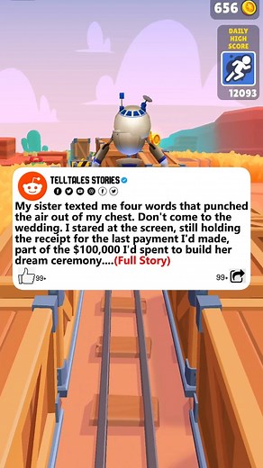 My sister texted me four words that punched the air out of my chest. Don't come to the wedding. I stared at the screen, still holding the receipt for the last payment I'd made, part of the $100,000 I'd spent to build her dream ceremony. #storytime #redditstories #redditreadings | Telltales Stories