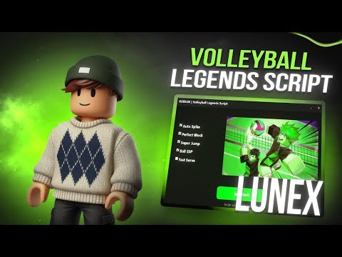 Roblox Volleyball Legends Script | Hitbox, Esp, Auto Bump, Auto SPIN, (Mobile & PC) | UPDATE
