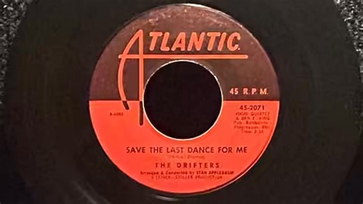 . Sept.1960 The Drifters a well known R&B vocal group formed in New York inducted into the Rock‘n’Roll Hall of Fame in 1988, had their 5th Top 40 hit. It peaked at #1 for 3 weeks/was a Gold Single Record /also #1 in the R&B chart, they called it “ Save The Last Dance For Me “ | Dennis Groft