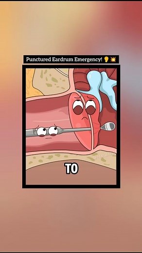 What ACTUALLY Happens When You Accidentally Puncture Your Eardrum! 👂 ​#HearingHealth