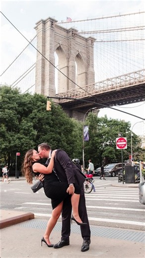 Her One Request Turned Into This… #nyc #portrait #couple