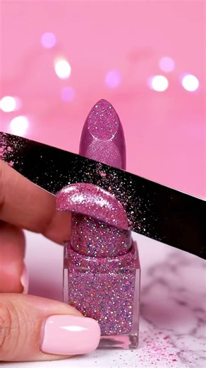 Satisfying Lipstick Cutting Sounds You Can't Miss! 💄