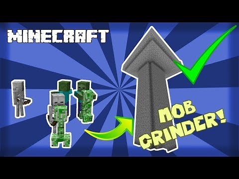 ✔ MINECRAFT | How to Make a Mob Grinder! 1.14.4