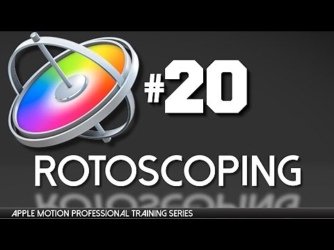 Rotoscoping in Apple Motion - Apple Motion Professional training 20