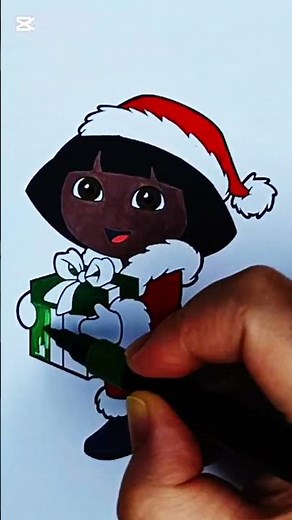 Dora with a Gift 🎁🧒