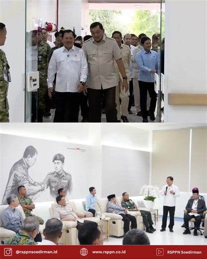 Rumah Sakit Pusat Pertahanan Negara Panglima Besar Soedirman on Instagram: "Peresmian Immunotherapy Nusantara dan Grand Opening Digital Subtraction Angiography (DSA) di RSPPN Soedirman Kemhan Senin, 10 November 2025 – Menteri Pertahanan Republik Indonesia, Bapak Sjafrie Sjamsoeddin, secara resmi meresmikan Immunotherapy Nusantara by Terawan sekaligus Grand Opening Digital Subtraction Angiography (DSA) di RSPPN Soedirman Kemhan. Dalam sambutannya, Menteri Pertahanan menyampaikan apresiasi dan har