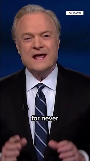 Lawrence: Trump always knows when he's going to be indicted