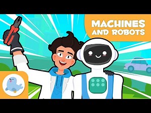 MACHINES and ROBOTS for Kids 🤖🛠️ What Are They and How Do They Differ? 🚲