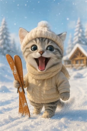 PPAP #aicat #cat #子ネコ #ai動画 #ai生成