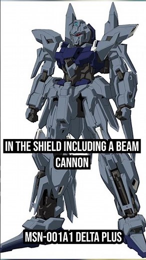 MSN 001A1 Delta Plus #gundam #anime #mecha #mobilesuit #unicorngundam #universalcentury #uc0096 #msg