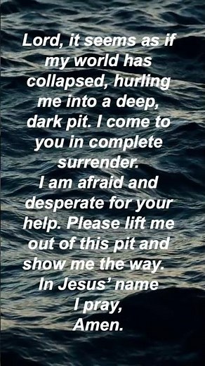 Powerful Prayer To Heal From Depression - GOD CAN HEAL YOU | PRAY NOW #shorts