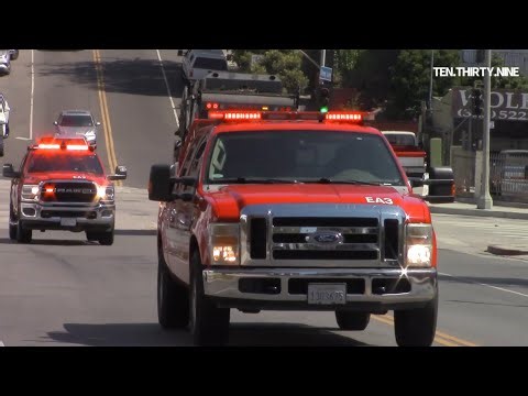 LAFD B1 , TASK FORCE 29, E210, E13 ,US&R88, EA3, EA2