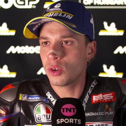 27K views · 861 reactions | "I told my guys I just wanted to ride and didn't want to touch anything" ️ Marco Bezzecchi chose to adapt to ride the Aprilia this weekend and it paid off big time  #MotoGP | #HungarianGP Live on TNT Sports and Discovery+ | TNT Sports Bikes | Facebook
