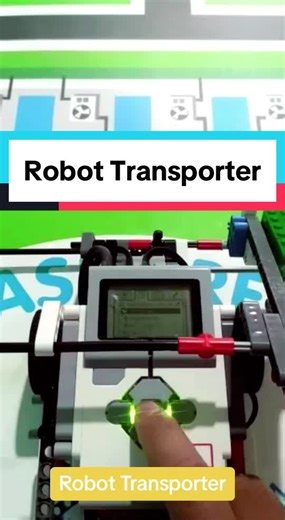Robot Transporter Lego Ev3 Mindstorm Project Mission Competition #Lego #robot #coding #program #mainan #belajar #competition #sekolah #engineering