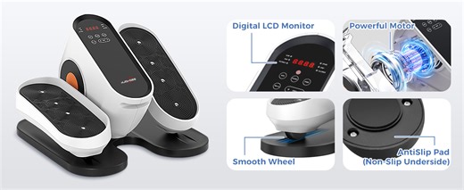 Watch HJDFGSS Under Desk Elliptical Machine on Amazon Live