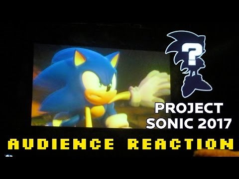 Project Sonic 2017 Reveal Audience Reaction (Sonic Forces)