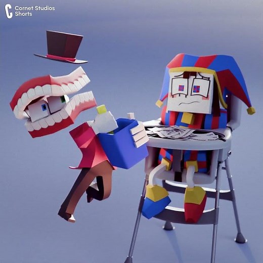 INFINITE ADVENTURES 🎪🌈 - THE AMAZING DIGITAL CIRCUS #tadc #caine #shorts