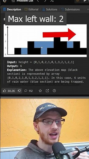 Trapping Rain Water - Leetcode 42