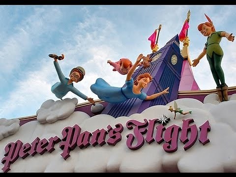 Peter Pan's Flight Full Ride Magic Kingdom Walt Disney World HD POV