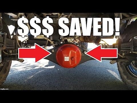 Toyota Tacoma Rear Differential Oil Change Tutorial — 2nd Gen
