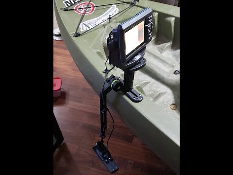 Installing A Garmin Striker Plus 5 CV+ (fishfinder/sonar) and USB Power Hub on a Kayak
