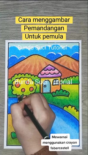 Tutorial Menggambar Pemandangan untuk Pemula