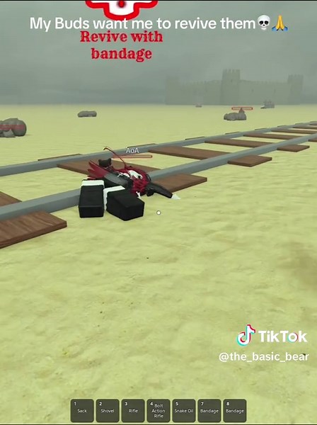 Reviving My Buds in Dead Rail Roblox Gameplay
