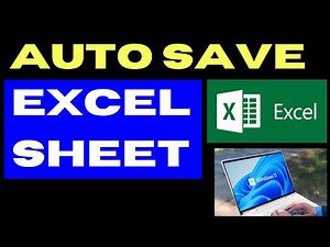 Enable Auto Save Excel Sheet on Windows 11 / 10