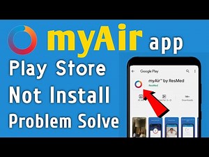 myAir App Not Install Download Problem Solve On Google Play Store & Ios