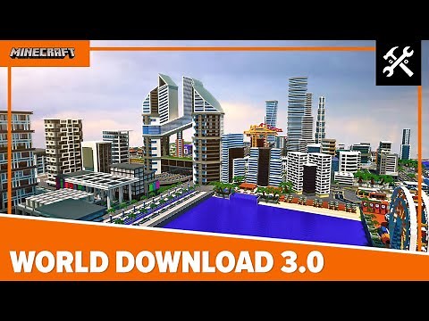 Modern City 3.0 (Download) - Minecraft City Tour