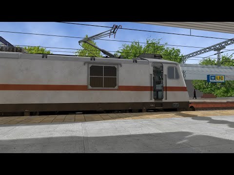 Realistic LHB Track Sounds||microsoft train simulator gameplay||msts gameplay||high quality sounds