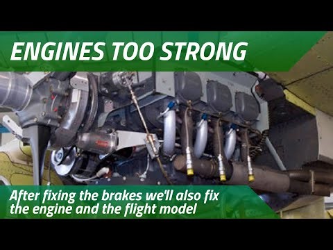 Fixing the overpowered engines of the BN2 Islander from Blackbox Simulation