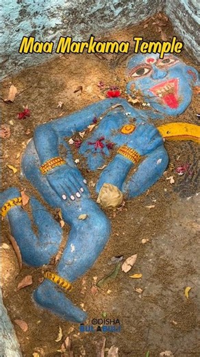 Centuries of worship, legends of power,and the eternal blessings of Maa Markama 🙏 #odishabulabuli