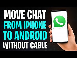 How to Move WhatsApp Chat from iPhone to Android Without Cable (2025)