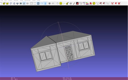 备忘--使用meshlab细分、简化、缩放网格