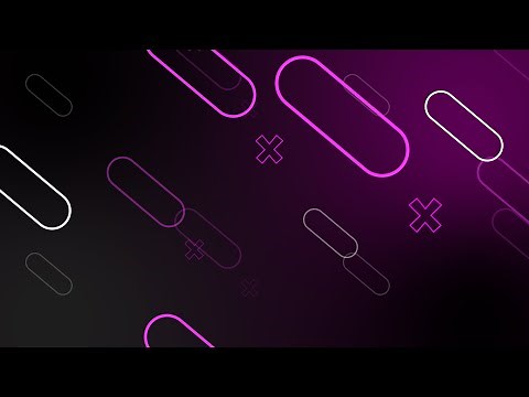 Neon Rounded Purple lines Abstract Gradient Background Animation || Free Version