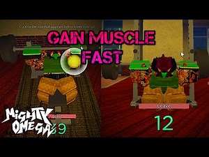 The BEST Way To Gain Muscle In Mighty Omega...