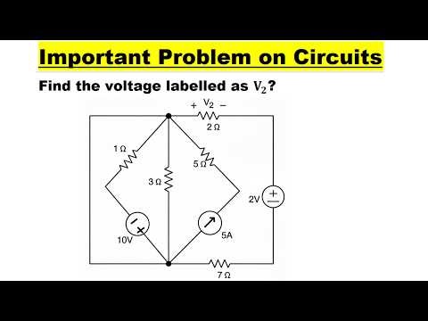 Finding Unknown Voltage in a Circuit Involving a Short Circuit | Concept Trick