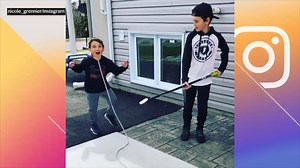 How to pull a tooth the most Canadian way ever … with a slap shot 😳 | ESPN Australia / NZ