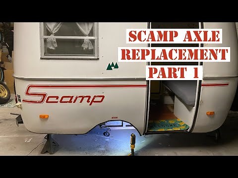 13' & 16' Scamp Axle Replacement Part 1