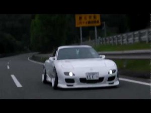 '00 RX-7 FD3S Hellaflush Stanced Running Highways