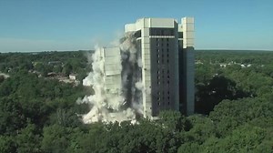 This dorm at Western Illinois University housed students for nearly 50 years. Today, it was imploded and reduced to a pile of debris. Story: fox32chicago.com/news/local/265248416-story | Fox 32 Chicago