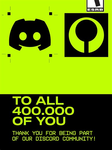 The Marathon Discord is now 400,000 strong. Thank you! You’ve made this community special — and we can’t wait to keep building it with you. This is only the beginning. Join the fun: https://discord.com/invite/marathonthegame