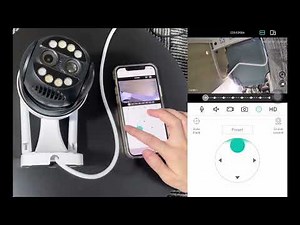 BESDER P3S 8MP 8x Hybrid Zoom Dual Lens PTZ IP Camera