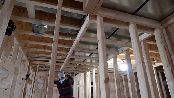 Time Lapse of the Barndominium Interior Build