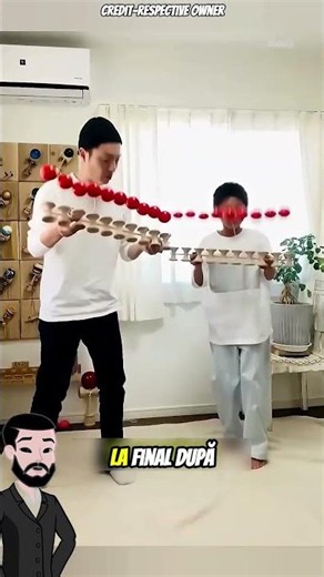 Băiatul care a echilibrat 10 mingi 😳🏀