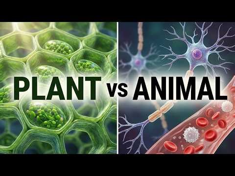 Plant vs. Animal Tissues Explained: The Engineering of Life | ICSE Biology