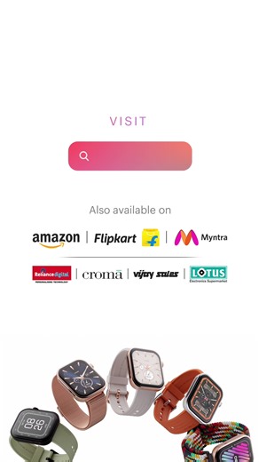 6.7K views · 75 reactions | ColorFit Pro 5 series - OUT NOW! Packed with #EverythingForEveryone. The best of Noise has arrived to give you EVERYTHING you’ve ever wanted in your smartwatch. Also available on Amazon, Flipkart, Myntra and offline stores near you. Shop now : https://bit.ly/46tuTSI #ColorFitPro5Series #NoiseSmartwatch #Noise | Gonoise | Facebook