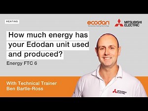 How much energy has your Ecodan unit used and produced?