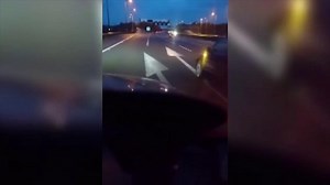 Death crash motorist's 'appalling' driving shown on M1